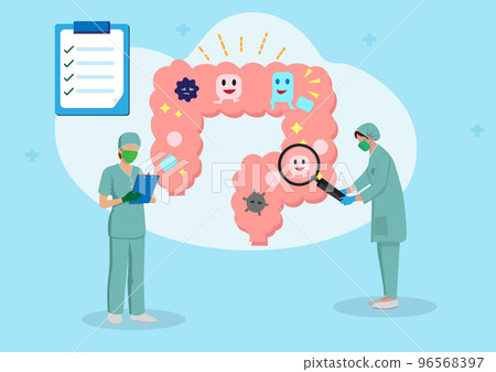 Examination of the gastrointestinal tract, intestines, digestive system gastrointestinal specialist Examine the bowel or intestinal problems. Examination of the gastrointestinal tract, intestines, digestive system gastrointestinal specialist Examine the bowel or intestinal problems. 96568397