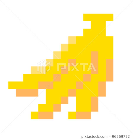 Banana dot picture icon - Stock Illustration [96569752] - PIXTA