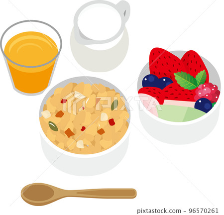 早餐@水果麥片 96570261