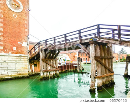 Entrance of the Arsenale. Venice, Italy Entrance of the Arsenale. Venice, Italy 96570433