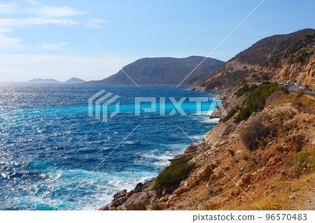 A Beautiful Bay between Kas Finike road A Beautiful Bay between Kas Finike road 96570483