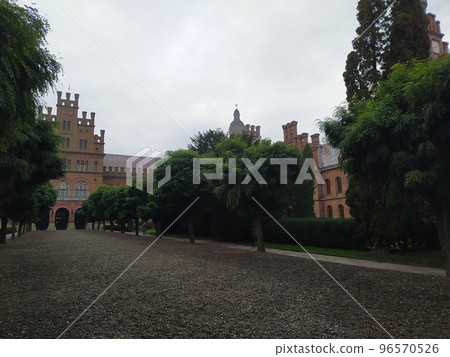 Three Saints Orthodox church in National University in Chernivtsi, Ukraine 96570526