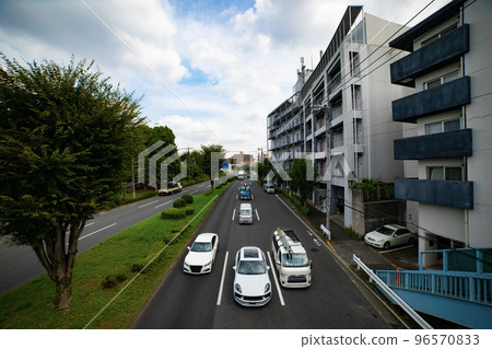 Oume Kaido/Higashifushimi area Traffic on Route 4 [Transportation image] 96570833