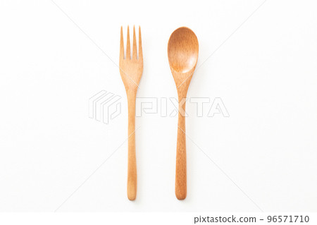 Wooden spoon and fork 96571710