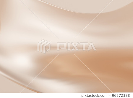 優雅的金色緞面絲綢波浪質感 96572388