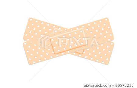 Medical plaster. First aid band plaster strip... - Stock Illustration ...