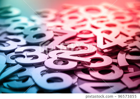 Mathematics abstract background made with solid numbers Mathematics abstract background made with solid numbers 96573855