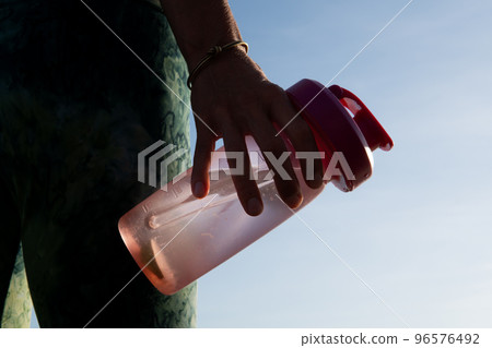 beautiful woman drinking water beautiful woman drinking water 96576492