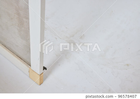 Mosquito net,Washing the mosquito net in the bathroom. Mosquito net,Washing the mosquito net in the bathroom. 96578407