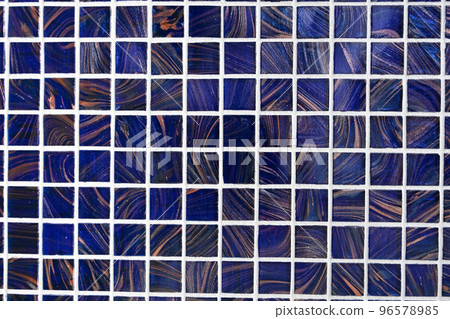 Texture - bluish purple tile wall 96578985