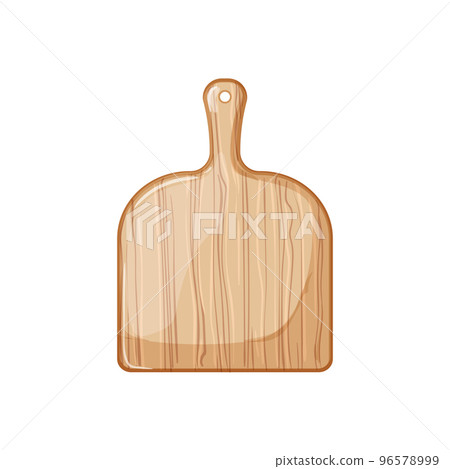 round wooden pizza board cartoon vector illustration round wooden pizza board cartoon vector illustration 96578999