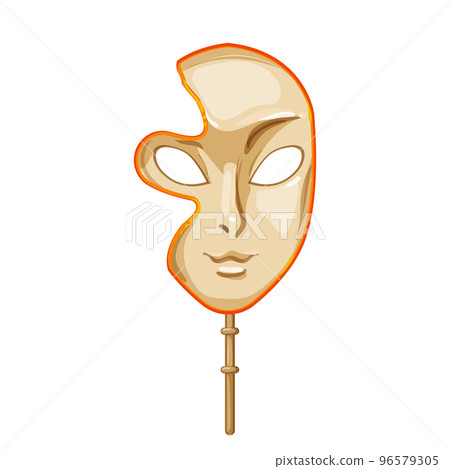 holiday carnival mask cartoon vector illustration holiday carnival mask cartoon vector illustration 96579305