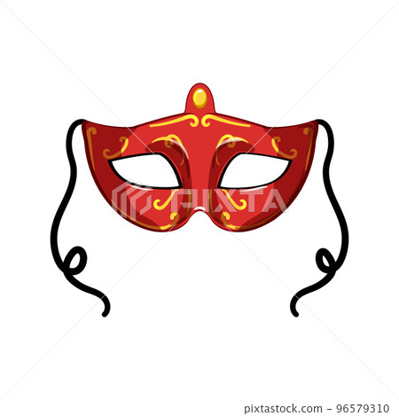 venice carnival mask cartoon vector illustration venice carnival mask cartoon vector illustration 96579310