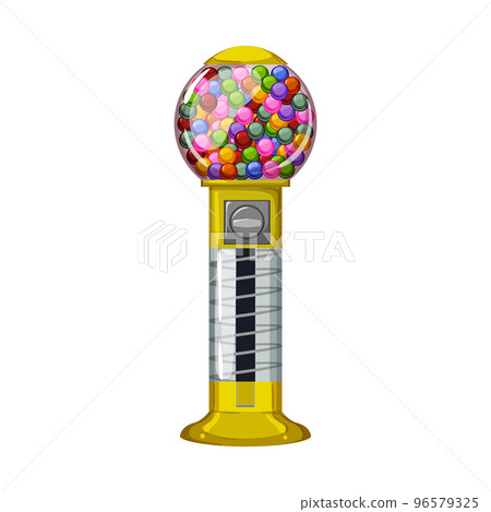 food bubblegum machine cartoon vector illustration food bubblegum machine cartoon vector illustration 96579325
