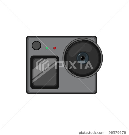 photo action camera cartoon vector illustration photo action camera cartoon vector illustration 96579676