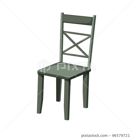room wooden chair cartoon vector illustration room wooden chair cartoon vector illustration 96579721