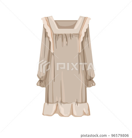 beauty nightie sleepshirt women cartoon vector illustration beauty nightie sleepshirt women cartoon vector illustration 96579806