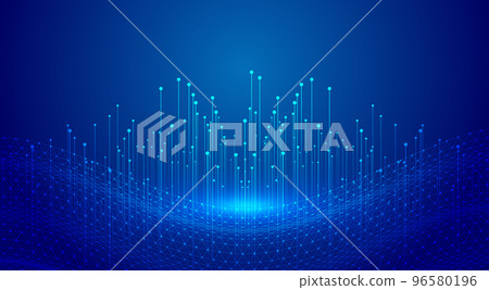 dot line connection technology internet big data vector background dot line connection technology internet big data vector background 96580196