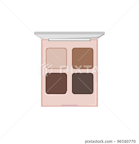 cosmetics eyeshadow beauty cartoon vector illustration cosmetics eyeshadow beauty cartoon vector illustration 96580770