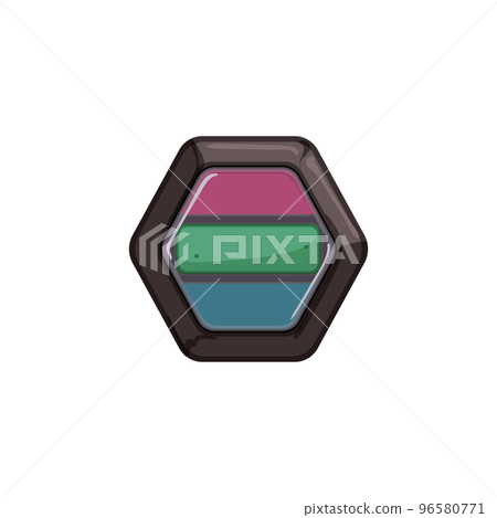 makeup eyeshadow beauty cartoon vector illustration 96580771