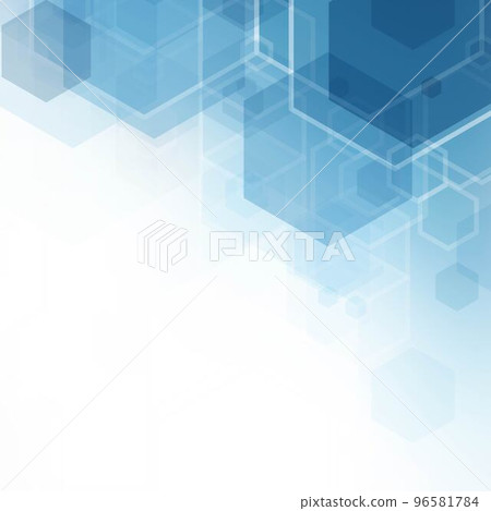 Light BLUE vector layout with hexagonal shapes. Glitter abstract illustration in hexagonal style. New design for website s poster, banner. eps 10 Light BLUE vector layout with hexagonal shapes. Glitter abstract illustration in hexagonal style. New design for website s poster, banner. eps 10 96581784