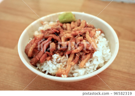 Lu Rou Fan Taiwanese Braised pork Lu Rou Fan Taiwanese Braised pork 96582319