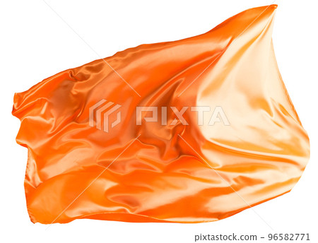 Orange cloth flutters Orange cloth flutters 96582771