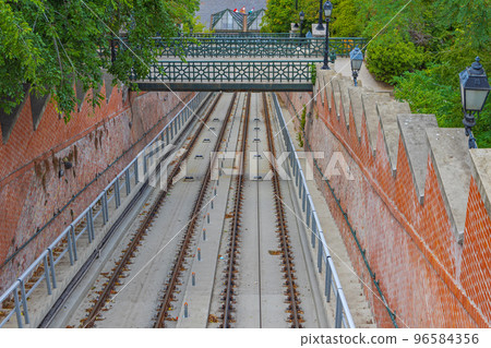 Funicular Tracks Budapest Funicular Tracks Budapest 96584356