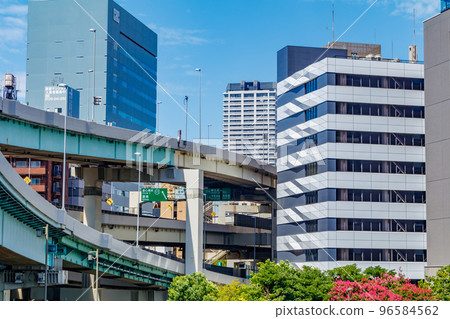 [Urban landscape of Tokyo] View from Sumidagawa Bridge 96584562