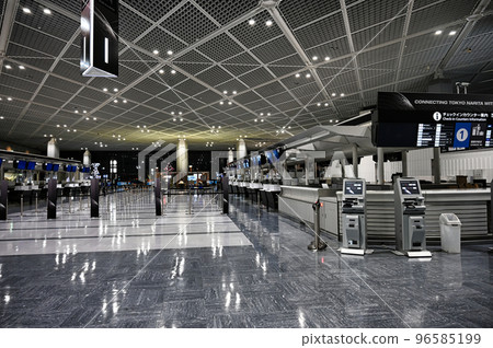 Narita Airport Terminal 1 at night, Chiba Prefecture 96585199
