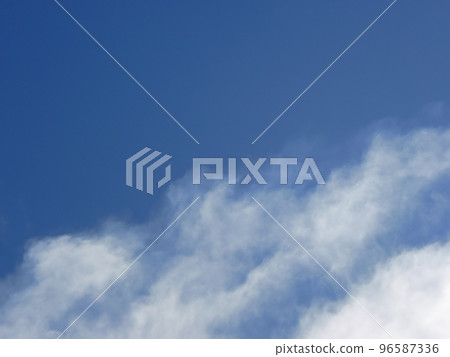 Blue Sky White Cloud 96587336