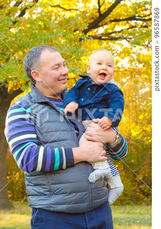father and baby father and baby 96587869