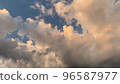 Sky and cloud for background sunset or sunrise  96587977