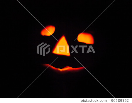 Jack-o-lantern. The symbol of Halloween. Jack-o-lantern. The symbol of Halloween. 96589562