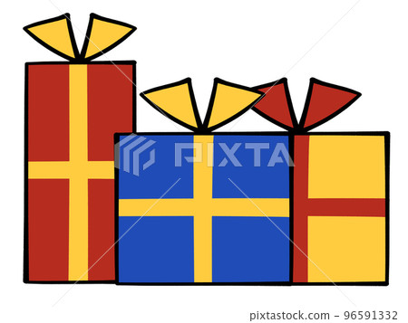 Illustration material of many gifts Illustration material of many gifts 96591332