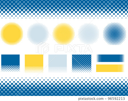 Halftone frame material set 96592213