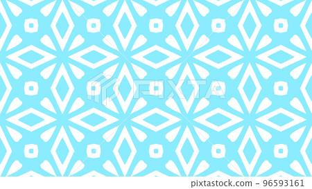 Light blue geometric pattern CG background... - Stock Illustration ...