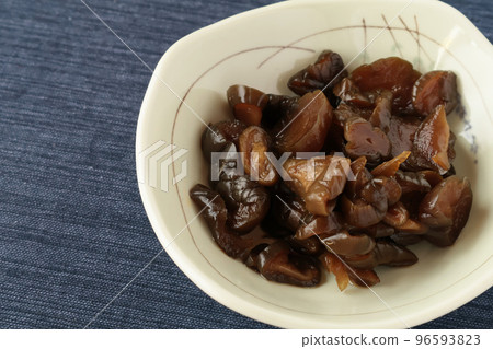 Pickled cucumber in soy sauce Pickled cucumber in soy sauce 96593823
