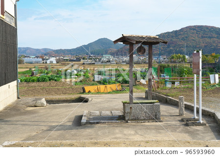 Medieval commercial city Seven wells remaining in Bizen FukuokaOsafune-cho, Setouchi City, Okayama Prefecture 96593960