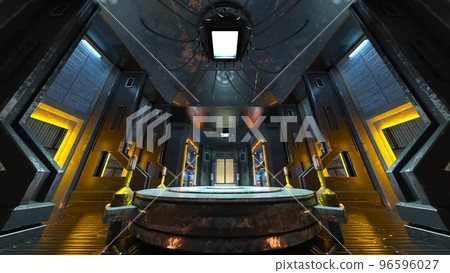 Inspection room in the spacecraft 96596027