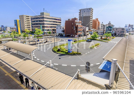 Ogaki City, Gifu Prefecture Ogaki Station North Exit Rotary Ogaki City, Gifu Prefecture Ogaki Station North Exit Rotary 96596104