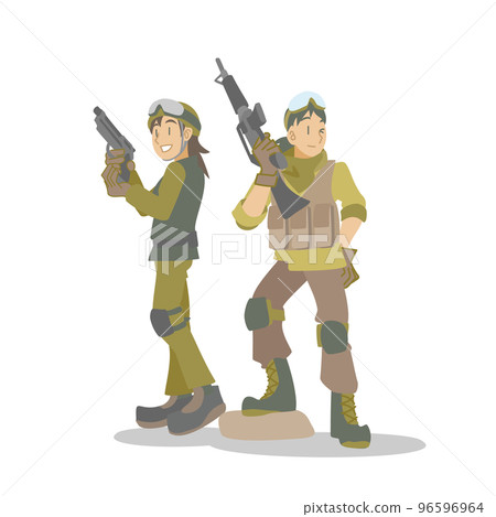 享受生存遊戲的女性 享受生存遊戲的女性 96596964