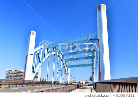 Meiwa Bridge/Shin-Nakagawa Looking toward Nishimizue (Edogawa-ku, Tokyo) [October 2022] 96597331