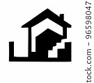 Real estate development and service company logo 96598047