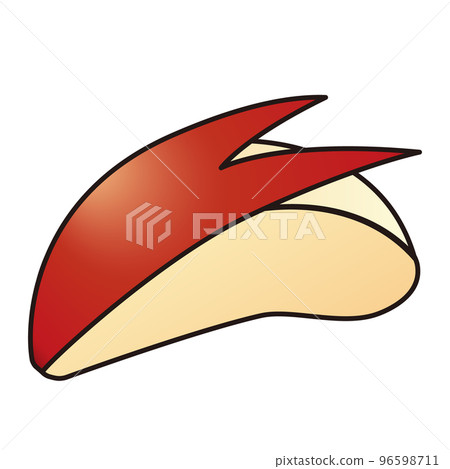 Simple cute rabbit apple illustration material with line drawing Simple cute rabbit apple illustration material with line drawing 96598711