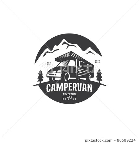 camper, logo, camp 96599224