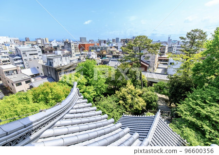 Ogaki City, Gifu Prefecture View of Ogaki City from Ogaki Castle Tower (Ogaki Station, shopping district) Ogaki City, Gifu Prefecture View of Ogaki City from Ogaki Castle Tower (Ogaki Station, shopping district) 96600356