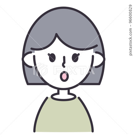 Female short hair surprise 96600829