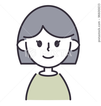女人短髮 96600833