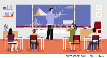 Flat School Teacher 96601677